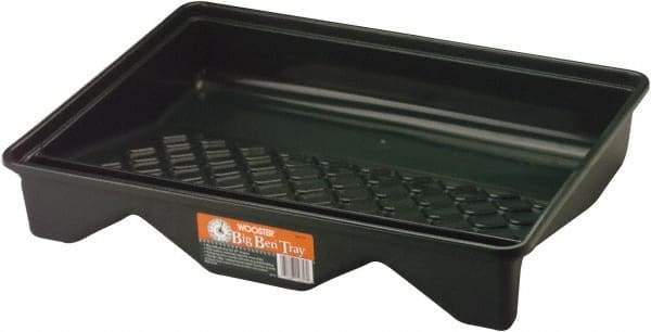 Wooster Brush - 18" Roller Compatible Paint Tray - 1 Gal Capacity, 4-1/2" Wide, Polypropylene - Exact Industrial Supply