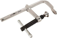 Wilton - 2-1/4" Deep Throat, 8" Max Capacity, Standard Sliding Arm Clamp - 400 Lb Clamping Pressure - Exact Industrial Supply