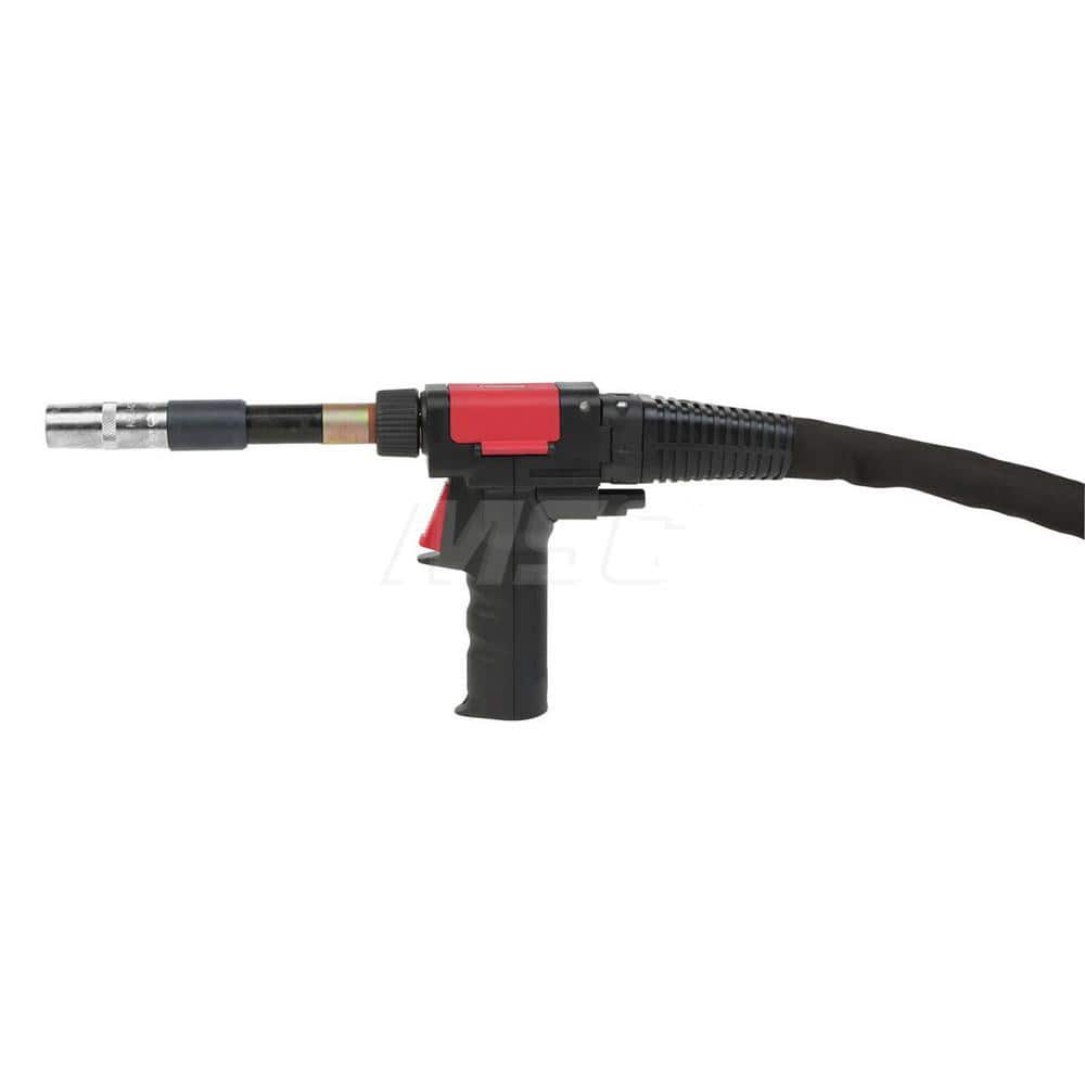 MIG Welding Guns; For Use With: Magnum ™ PRO and Panther ™; Length (Feet): 25 ft. (7.62m); Handle Shape: Straight; Neck Type: Fixed; Trigger Type: Standard; For Gas Type: Argon