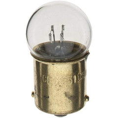 Import - 28 Volt, Incandescent Miniature & Specialty G6 Lamp - Bayonet Base - Exact Industrial Supply