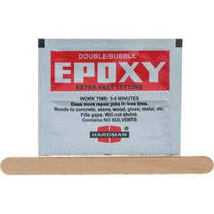 Made in USA - 3.5 g Pouch Two Part Epoxy - 3 min Working Time - Exact Industrial Supply