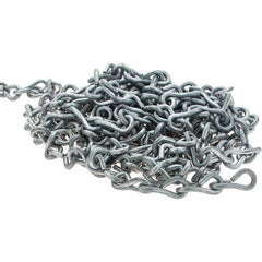 Peerless Chain - 0.162" Diam Single Jack Chain - 60 Lb Load Limit, #8 - Exact Industrial Supply