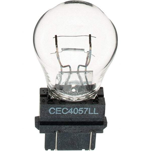 Import - Incandescent Miniature & Specialty S8 Lamp - Plastic Wedge Base - Exact Industrial Supply