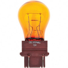 Value Collection - Incandescent Miniature & Specialty S8 Lamp - Plastic Wedge Base - Exact Industrial Supply