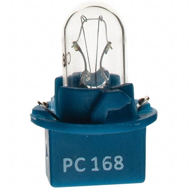 Import - 14 Volt, Incandescent Miniature & Specialty T3-1/4 Lamp - Printed Circuit Socket Base - Exact Industrial Supply
