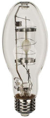 Philips - 100 Watt High Intensity Discharge Commercial/Industrial Medium Screw Lamp - 4,000°K Color Temp, 10,000 Lumens, ED17P, 20,000 hr Avg Life - Exact Industrial Supply