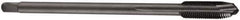 DORMER - M20x1.50 Metric Fine, 4 Flute, Oxide Finish, Cobalt Spiral Point Tap - Plug Chamfer, Right Hand Thread, 125mm OAL, 24mm Thread Length, 16mm Shank Diam, 6H Class of Fit, Series EP11 - Exact Industrial Supply