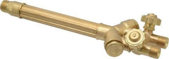 Victor - 8-1/2 Inch Long, 100 Series Medium Duty, Standard Valves Torch Handle - Exact Industrial Supply