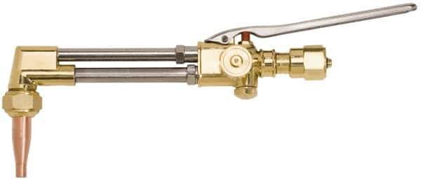 Victor - 3 Inch Cutting, 8 Inch Long, Cutting Attachment Light Duty - Tip Number 3 - Exact Industrial Supply
