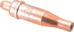 Victor - 8 to 10 Inch Cutting Torch Tip - Tip Number 7-1-101, For Use with Victor Torches - Exact Industrial Supply