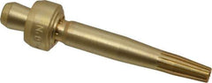 Victor - 2-1/2 to 3 Inch Cutting Torch Tip - Tip Number 4-GPN, For Use with Victor Torches - Exact Industrial Supply