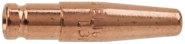 Victor - MIG Tapered Tip Welder Nozzle/Tip/Insulator - 1/16" Wire Outside Diam - Exact Industrial Supply