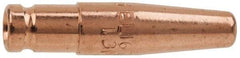 Victor - MIG Tapered Tip Welder Nozzle/Tip/Insulator - 1/16" Wire Outside Diam - Exact Industrial Supply