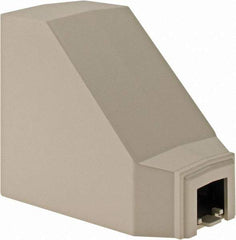 Hubbell Wiring Device-Kellems - 3.9 Inch Long x 2.29 Inch Wide x 3.31 Inch High, Raceway Fitting - White, For Use with Nonmetallic PlugTrak Raceways, PL1 LANTrak and PP1 PremiseTrak Latching Raceways - Exact Industrial Supply