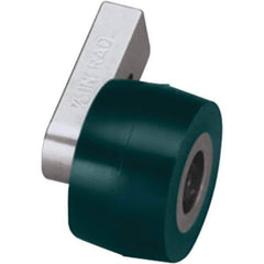 Dynabrade - 1" Wide Contact Wheel Assembly Arm - 18" Belt Length x 1" Belt Width, Flat, Urethane, 70" Contact Wheel Diam - Exact Industrial Supply