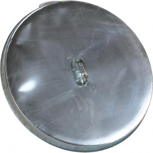 Vestil - 55 Gal, Steel Drum Cover - 25" Diam, Rigid Smooth Liner - Exact Industrial Supply