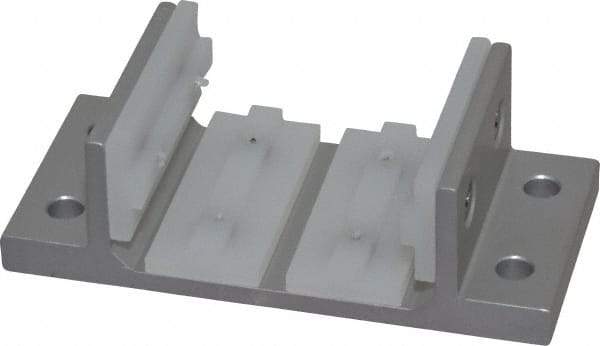 80/20 Inc. - 3.937" Wide, 1.218" High, Open Shelving Accessory/Component - Aluminum, 1-7/8" Deep, Use with Series 10 - 1020 Extrusion - Exact Industrial Supply