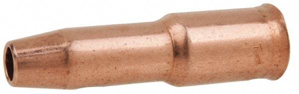 Victor - MIG Nozzle Short Stop Welder Nozzle/Tip/Insulator - 3/8" Wire Outside Diam - Exact Industrial Supply
