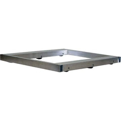 Vestil - 4,000 Lb Capacity Aluminum Pallet Dolly - 42" Long x 36" Wide x 4-1/4" High, 3" Wheels - Exact Industrial Supply