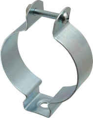 Cooper B-Line - Steel Rigid/EMT Conduit Hanger with Bolt - 2-1/2" EMT, 2-1/2" Rigid, 5/16" Rod, Zinc Plated Finish - Exact Industrial Supply
