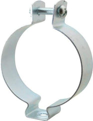 Cooper B-Line - Steel Rigid/EMT Conduit Hanger with Bolt - 3" EMT, 3" Rigid, 5/16" Rod, Zinc Plated Finish - Exact Industrial Supply
