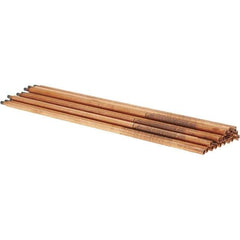 Victor - 17" Long, 3/8" Diam, Copper Arc Welding Electrode - DC Jetrod Copperclad Jointed Electrodes - Exact Industrial Supply