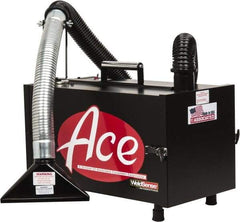 ACE - 226 CFM, 99.7% Efficiency at Full Load, Suitcase Size Air Cleaner - Dual, 120 VAC, 14 Amps HP, 120 Input Voltage, Portable - Exact Industrial Supply