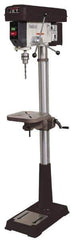 Jet - 15" Swing, Step Pulley Drill Press - 16 Speed, 3/4 hp, Single Phase - Exact Industrial Supply