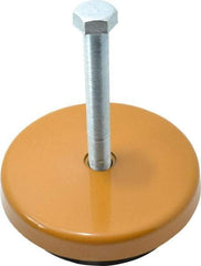 Barrymount - Stud Mount Leveling Pad & Mount - 13,000 Max Lb Capacity, 9" Base Diam - Exact Industrial Supply