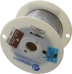 Alpha Wire - 22 AWG, 7 Strand, 305 m OAL, Tinned Copper Hook Up Wire - Black PVC Jacket, 0.062" Diam - Exact Industrial Supply