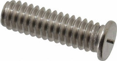 Bettermann - 1/4-20, Stainless Steel Threaded Flanged Studs - 7/8 Inch Overall Length - Exact Industrial Supply