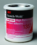 List 1357 1 Pint High Performance Contact Adhesive Gray/Green - Exact Industrial Supply