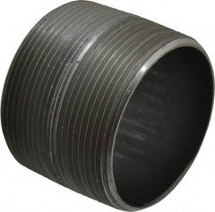 B&K Mueller - Schedule 40, 3" Diam x 2-5/8" Long Steel Black Pipe Nipple - Threaded - Exact Industrial Supply