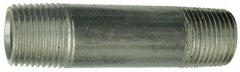 B&K Mueller - Schedule 40, 1-1/4 x 60" Galvanized Pipe Nipple - Threaded Steel - Exact Industrial Supply