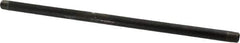 B&K Mueller - Schedule 40, 1/8" Diam x 10" Long Steel Black Pipe Nipple - Threaded - Exact Industrial Supply