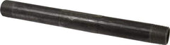 B&K Mueller - Schedule 40, 3/4" Diam x 10" Long Steel Black Pipe Nipple - Threaded - Exact Industrial Supply