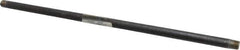 B&K Mueller - Schedule 40, 1/8" Diam x 12" Long Steel Black Pipe Nipple - Threaded - Exact Industrial Supply