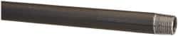 B&K Mueller - Schedule 40, 1/2" Diam x 36" Long Steel Black Pipe Nipple - Threaded - Exact Industrial Supply