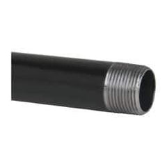 B&K Mueller - Schedule 40, 1" Diam x 36" Long Steel Black Pipe Nipple - Threaded - Exact Industrial Supply