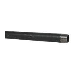 B&K Mueller - Schedule 40, 3/4" Diam x 48" Long Steel Black Pipe Nipple - Threaded - Exact Industrial Supply