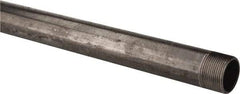 B&K Mueller - Schedule 40, 1-1/4" Diam x 48" Long Steel Black Pipe Nipple - Threaded - Exact Industrial Supply