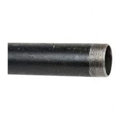 B&K Mueller - Schedule 40, 2" Diam x 60" Long Steel Black Pipe Nipple - Threaded - Exact Industrial Supply