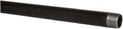 B&K Mueller - Schedule 40, 1" Diam x 72" Long Steel Black Pipe Nipple - Threaded - Exact Industrial Supply