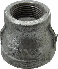 B&K Mueller - Class 150, 1 x 3/4" Galvanized Pipe Reducing Coupling - Threaded, Malleable Iron - Exact Industrial Supply