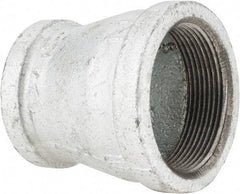 B&K Mueller - Class 150, 2 x 1-1/2" Galvanized Pipe Reducing Coupling - Threaded, Malleable Iron - Exact Industrial Supply