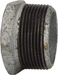 B&K Mueller - Class 150, 1-1/2 x 1-1/4" Galvanized Pipe Hex Bushing - Threaded, Malleable Iron - Exact Industrial Supply