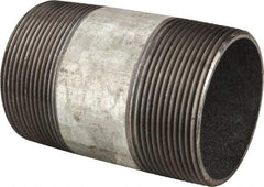 B&K Mueller - Schedule 40, 3 x 5" Galvanized Pipe Nipple - Threaded Steel - Exact Industrial Supply
