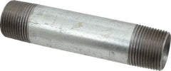 B&K Mueller - Schedule 40, 1 x 5-1/2" Galvanized Pipe Nipple - Threaded Steel - Exact Industrial Supply