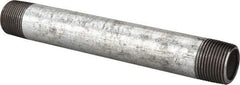 B&K Mueller - Schedule 40, 3/4 x 7" Galvanized Pipe Nipple - Threaded Steel - Exact Industrial Supply
