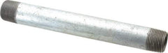 B&K Mueller - Schedule 40, 3/4 x 8" Galvanized Pipe Nipple - Threaded Steel - Exact Industrial Supply